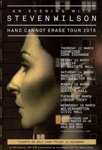 steven wilson UK tour 2015